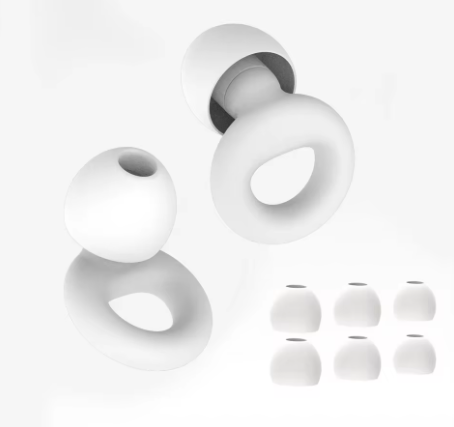 Bouchons d'oreilles réutilisables - Ultra doux & silencieux - Pack 4 tailles (XS à L)