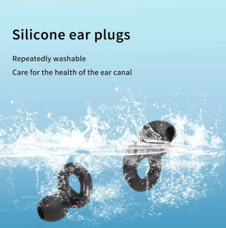 Bouchons d'oreilles réutilisables - Ultra doux & silencieux - Pack 4 tailles (XS à L)